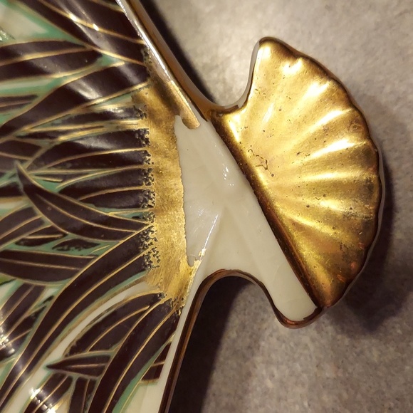 Japanese fan trinket dish - Picture 3 of 5